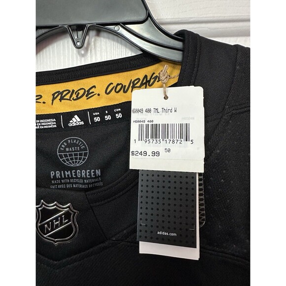 Size 50 Adidas Toronto Maple Leafs X Drew House Alternate Jersey H60049 NEW - Picture 3 of 5